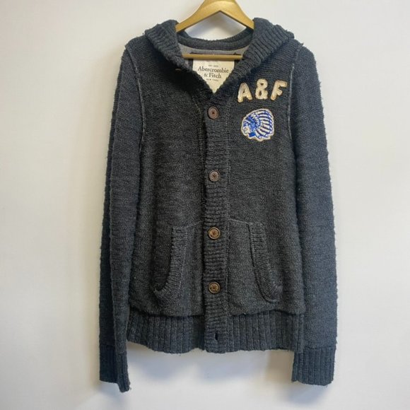 Abercrombie & Fitch Other - Vintage Abercrombie & Fitch Wool Blend Sweater Jacket